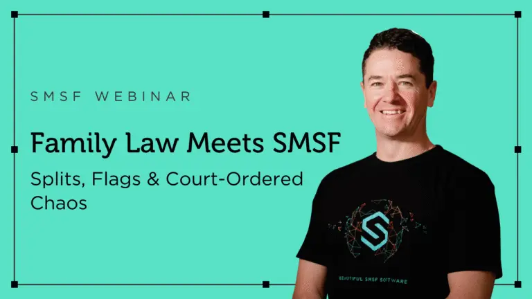 Family law and SMSFs: splitting super on separation